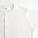 French Pure Linen クルーネックカーディガン #011 オフ [UT262KN001]