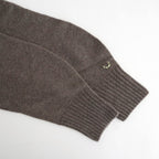 fine lambs wool crew-neck P/O #dark mocha [WVFL-UW117]