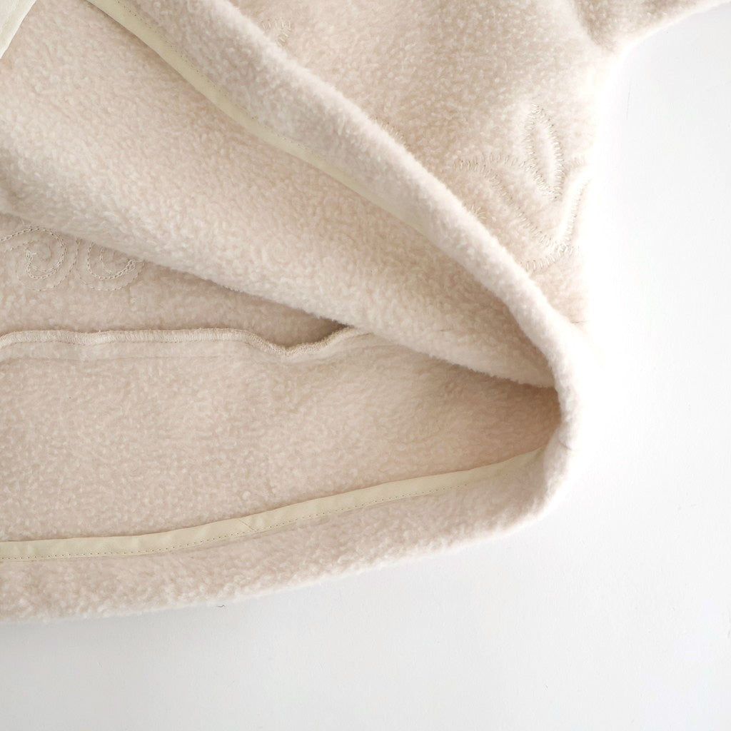 幻の花 Embroidery cocoon jacket #milk [TLF-126-jk001-nc]