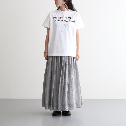 GET OUT THERE T SHIRT #White [no.8189]