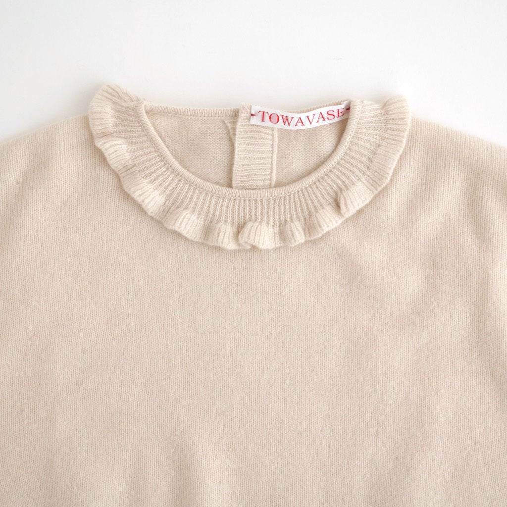 Volant pullover #ivory [32-0032A]