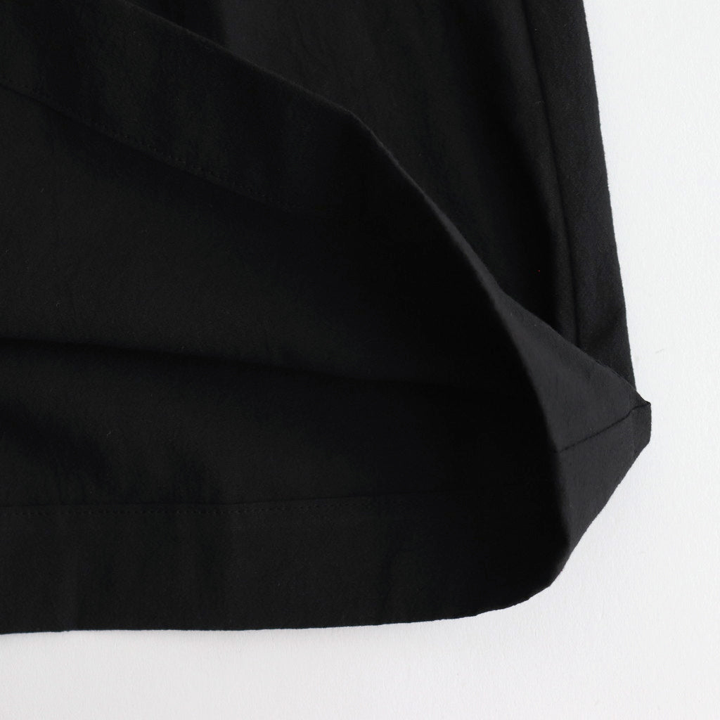 薄氷の汀 Layered tuck dress #black [TLF-125-op005-tp]