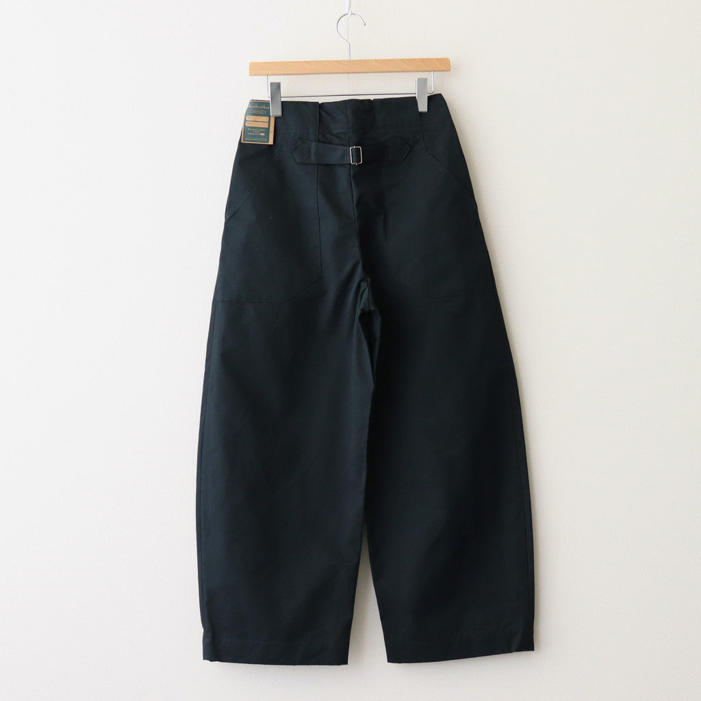 HW wide trousers #Charcoal [001501]