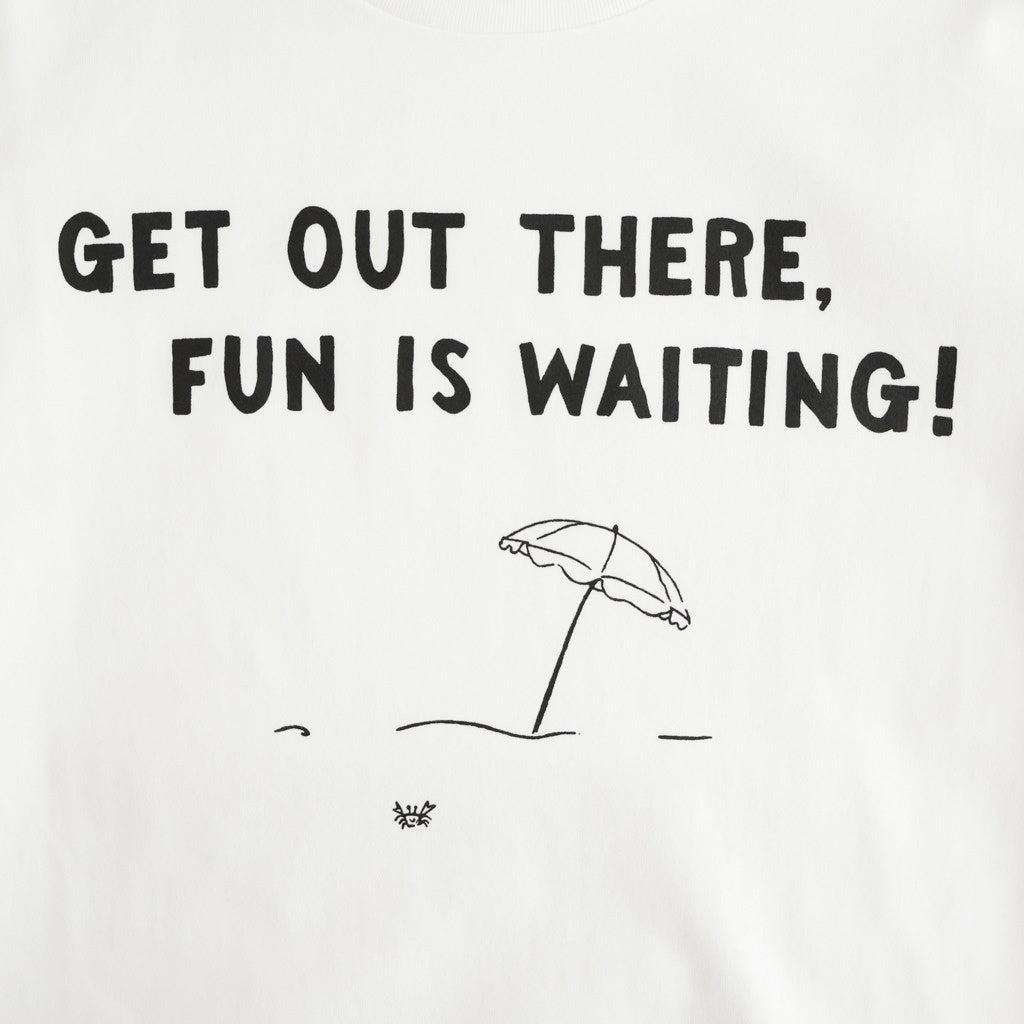 GET OUT THERE T SHIRT #White [no.8189]
