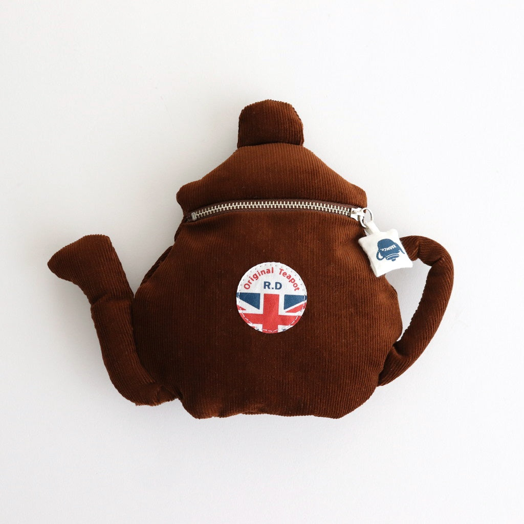 TEA POT POUCH #Brown [no.7253]