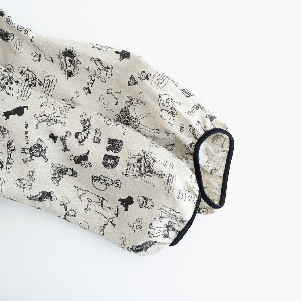 GRAFFITI GATHER SMOCK #Flax [no.7956]