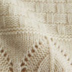 Sankayo ​​cable knit jacket #Ivory [242806]