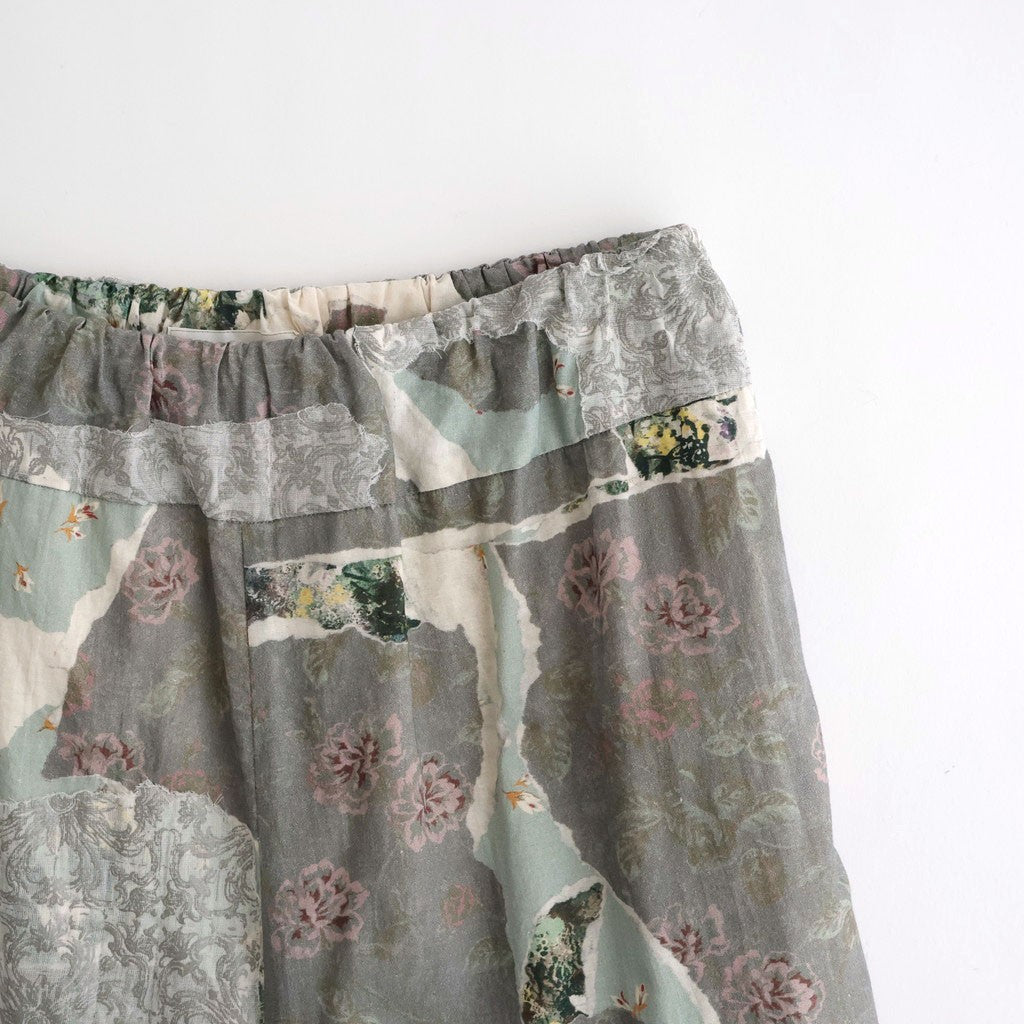 共鳴のカタチ：Sarrouel pants #multicolor [11261-06213]