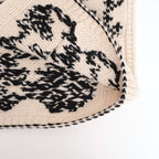 Panier de fleurs no sleeve cardigan #black [mdm02-11]