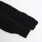 夜を紡ぐ Knitted cardigan #black [TLF-126-hkn003]
