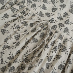 French Komon Dress #beige [31-0039S]