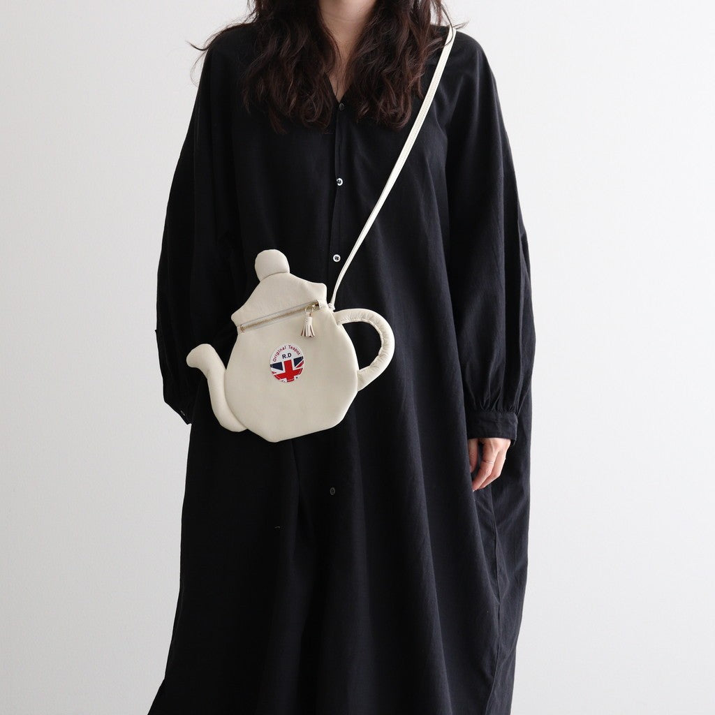 TEA POT SHOULDER BAG #Off White [no.7904]