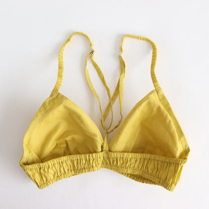 BRA #NO.04 MUSTARD YELLOW