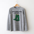 GREEN BOOT L/T SHIRT #Gray [no.7655]