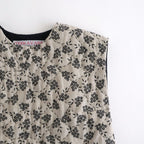 French Komon Vest #beige [31-0043S]