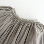 GARMENT DYE LAWN GATHER SMOCK #Gray [no.7520]