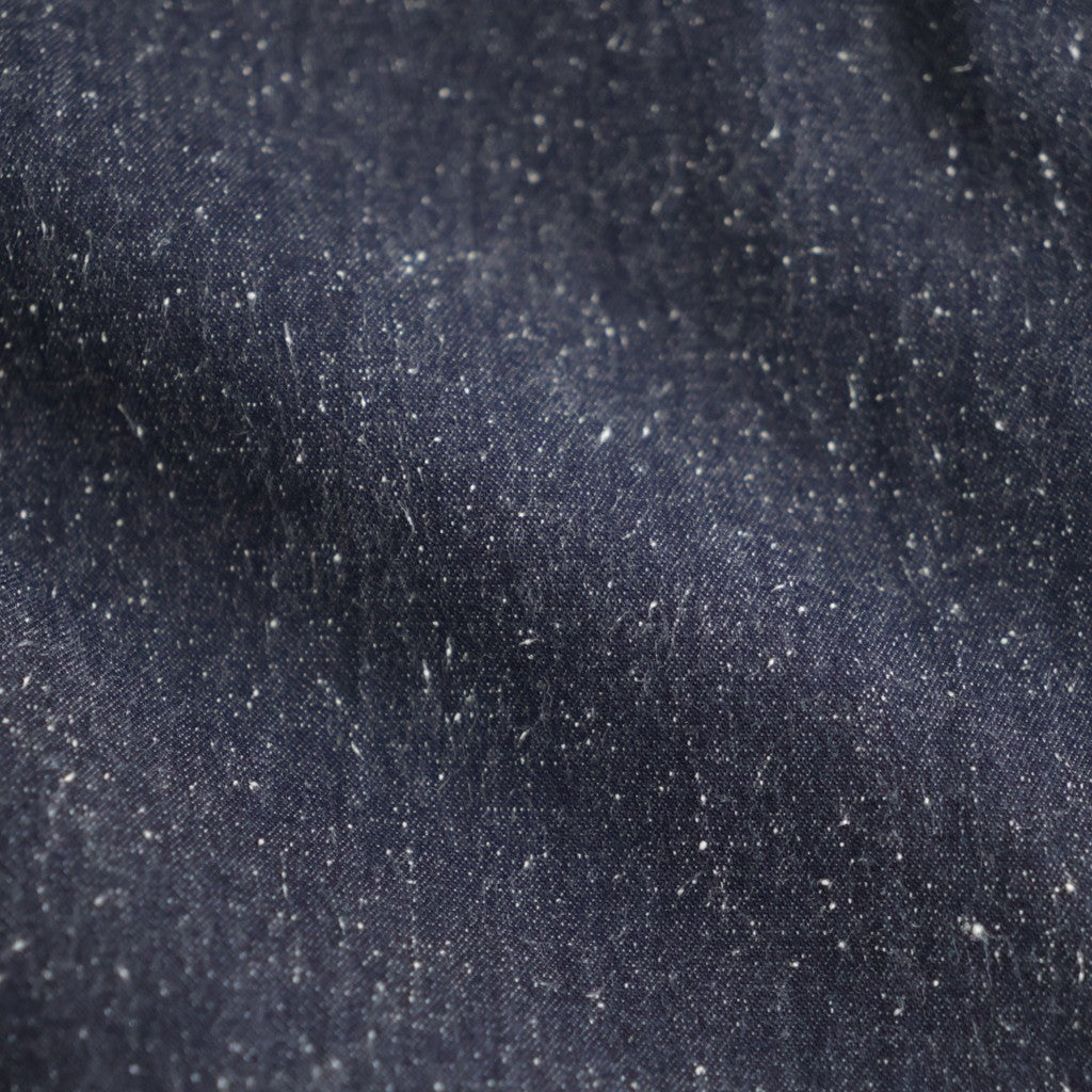 夜の散歩 Wide tapered trousers #Navy [26F-PT062-CSD]