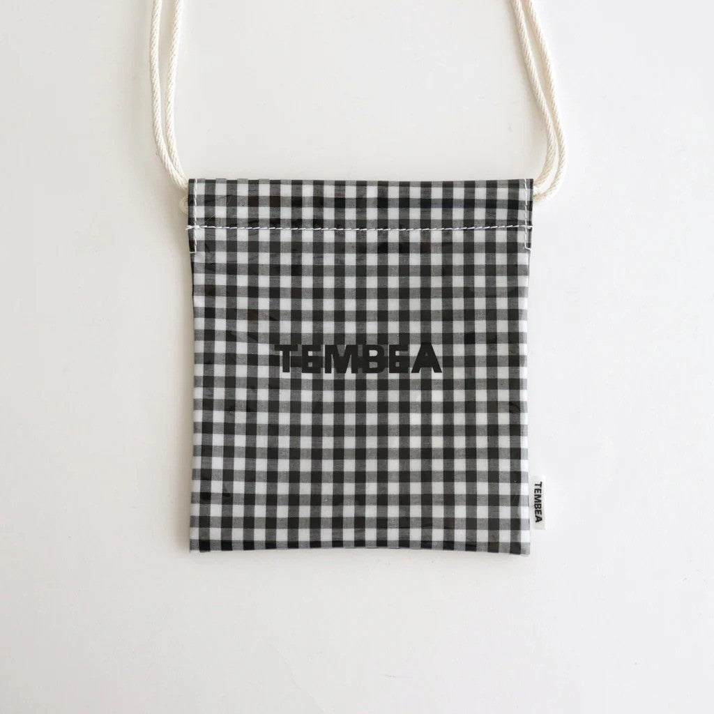巾着POCHETTE #GINGHAM BLACK [TMB-2586H]