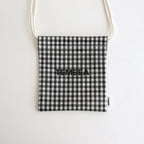 巾着POCHETTE #GINGHAM BLACK [TMB-2586H]