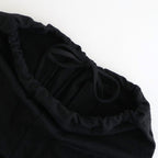 C/W FRILL DECORATION PANTS #Black [no.7699]