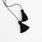 夢詠み Embroidered vest #Black [26F-JK145-CWF]