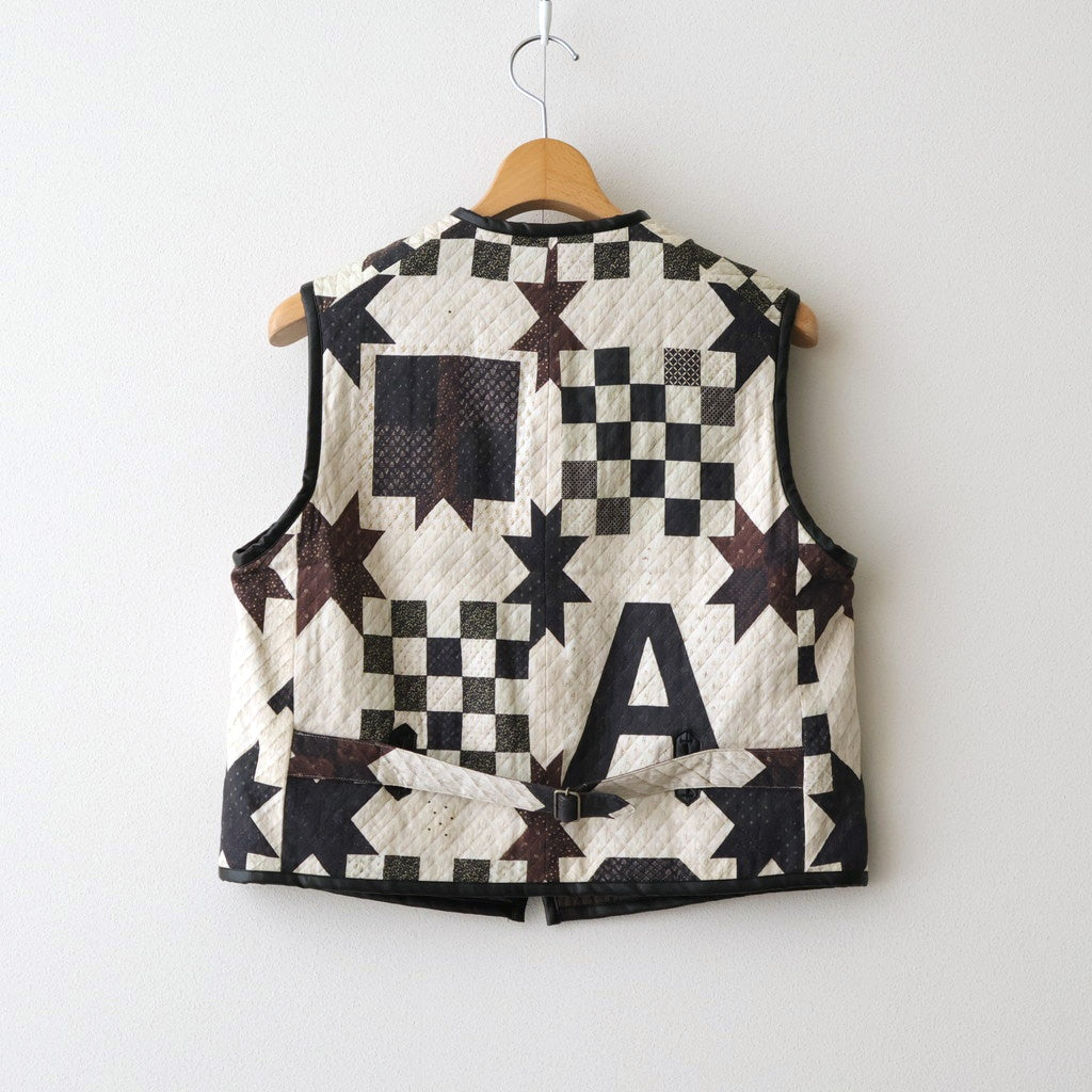 Reversible uniform vest #Off white [252702]