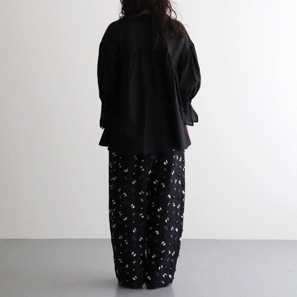 wide pants #ototsubu BK [KJ507SS55]