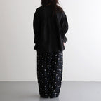 wide pants #ototsubu BK [KJ507SS55]