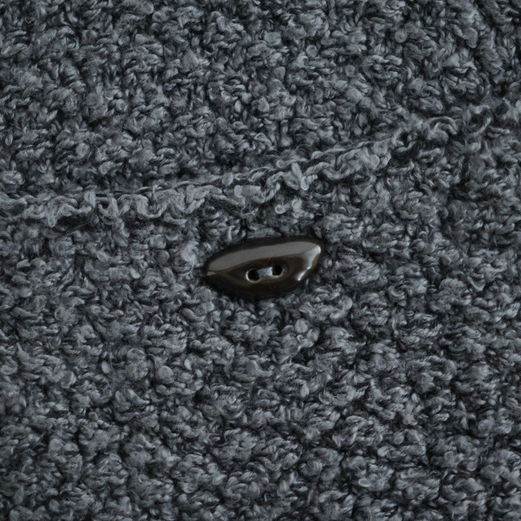 Loop-boucle pocket Cardigan #Grey [Oni065]