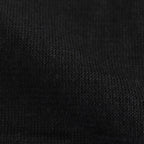 Fesca Linen Knit No Collared #Black [A232251TK766]
