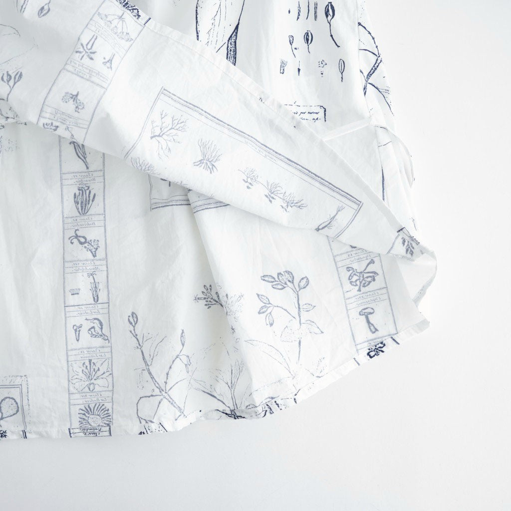偶然の影：ブラウス #off white×blue [13261-09107]