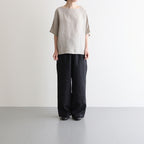 French Linen Straight PT #Black [TS250PT078]
