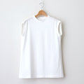 Sleeveless top #White [TLF-225-cs001-ocj]