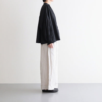 French linen shirring BL #Black [UT241BL045]