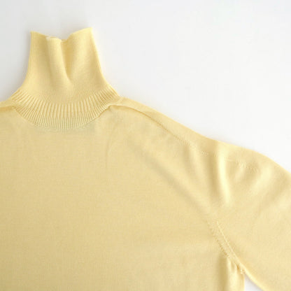 Seiyakou high-neck knit #Pale yellow [252802]