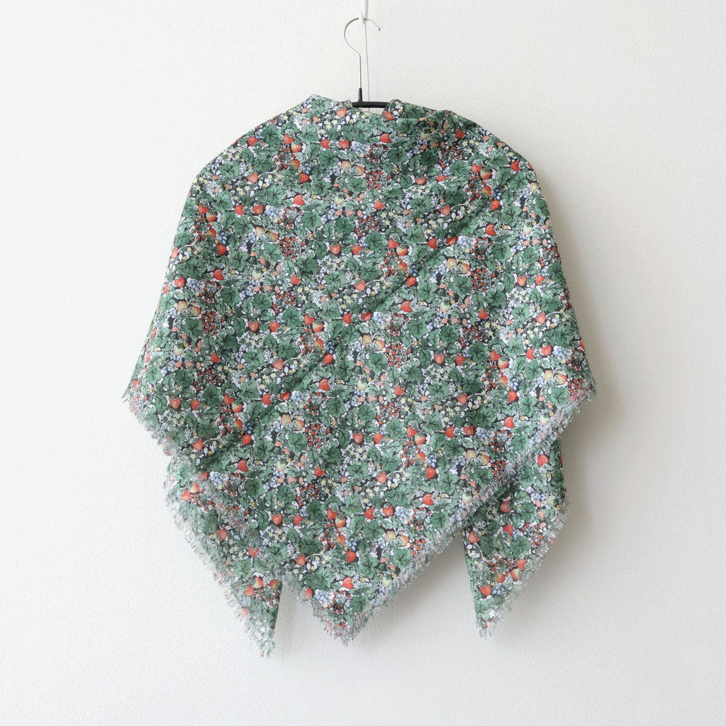 W.B.F LAWN GAUZE SHAWL #True [no.7885]