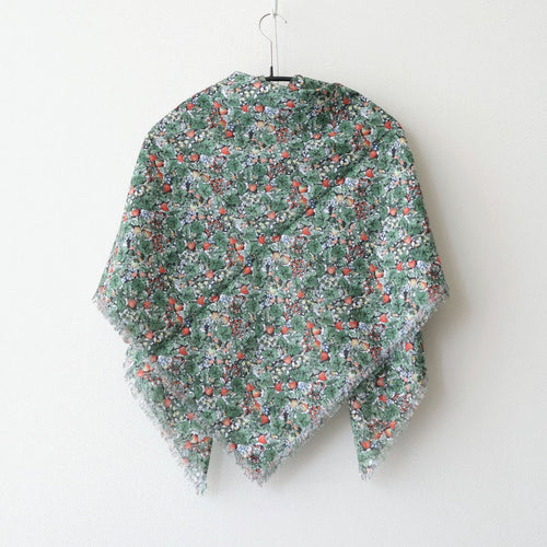 W.B.F LAWN GAUZE SHAWL #True [no.7885]