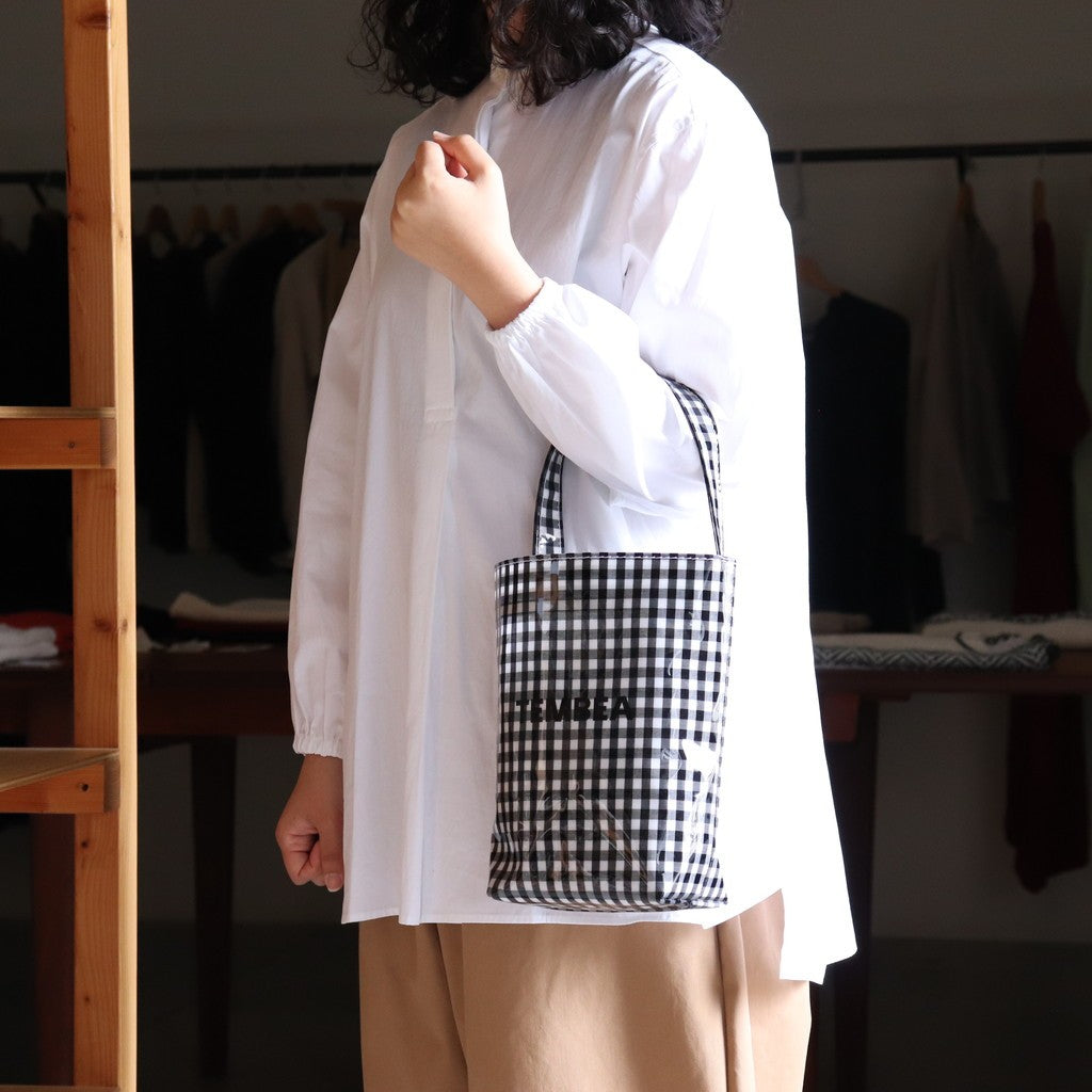 BAGUETTE TOTE MINI #GINGHAM BLACK [TMB-2381H]
