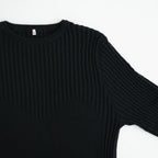 存在すること：ニットプルオーバー #black [13253-12107]