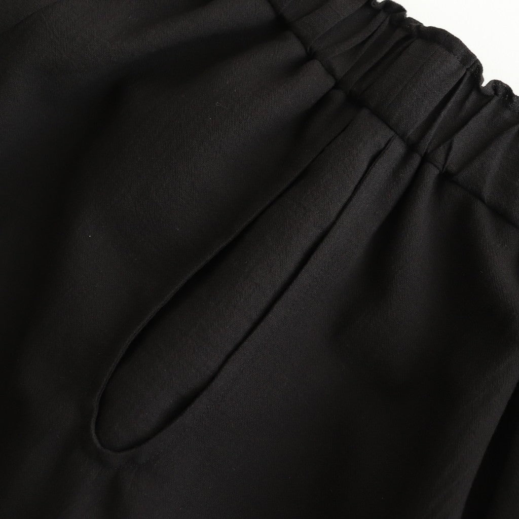 半透明の沈黙 Circular skirt #Black [TLF-225-sk005-cdv]
