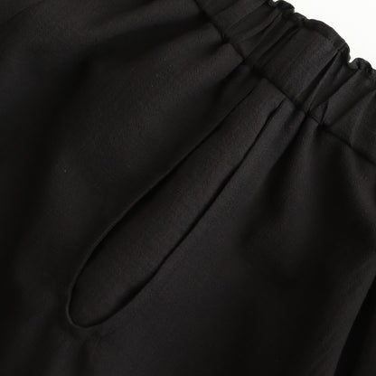 半透明の沈黙 Circular skirt #Black [TLF-225-sk005-cdv]