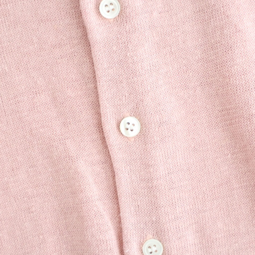 French Pure Linen クルーネックカーディガン #037 ピンク [UT262KN001]