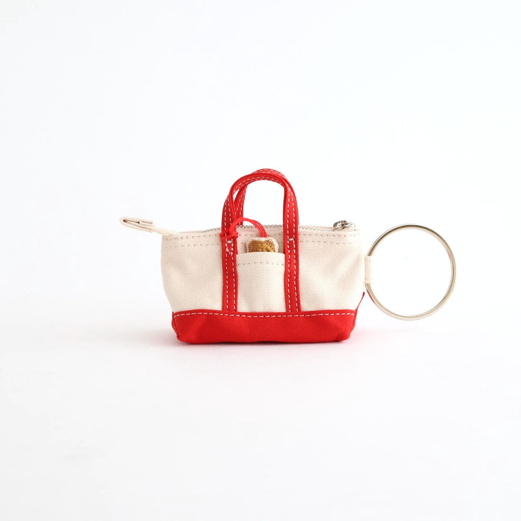 MINI MINI TOTE KEY RING #Red bear付き [no.8008]