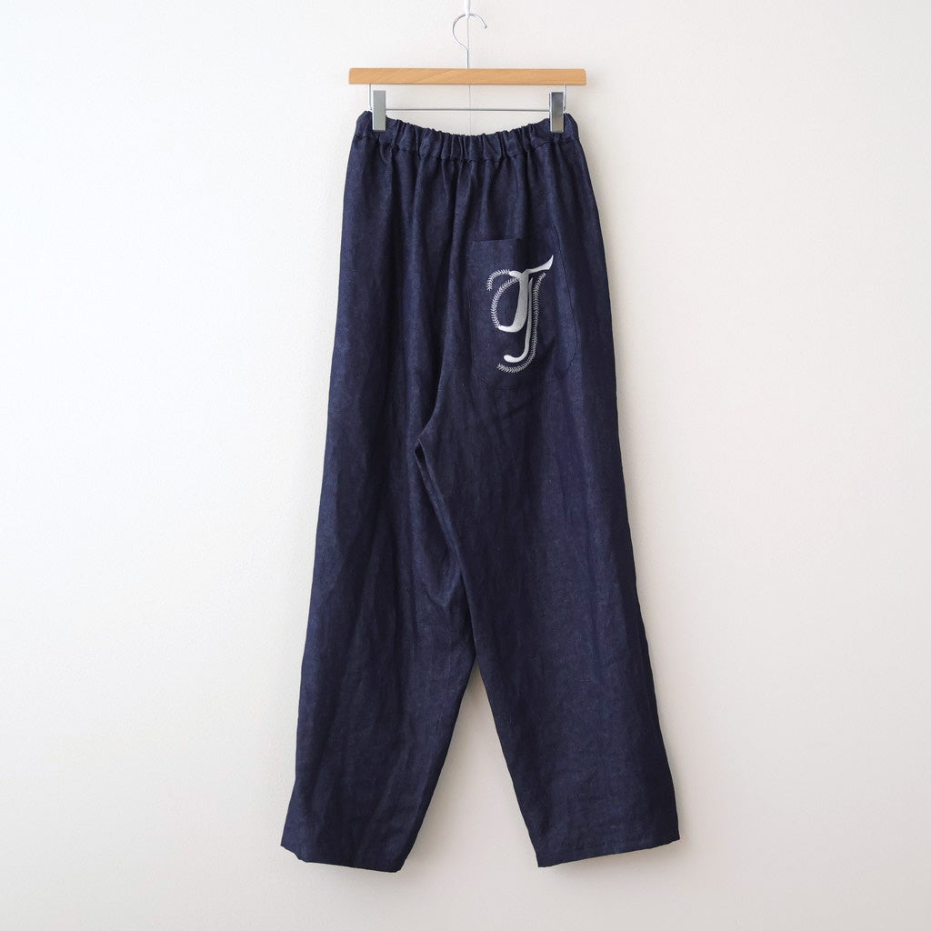 Jardinier pants #navy [mdm02-28]