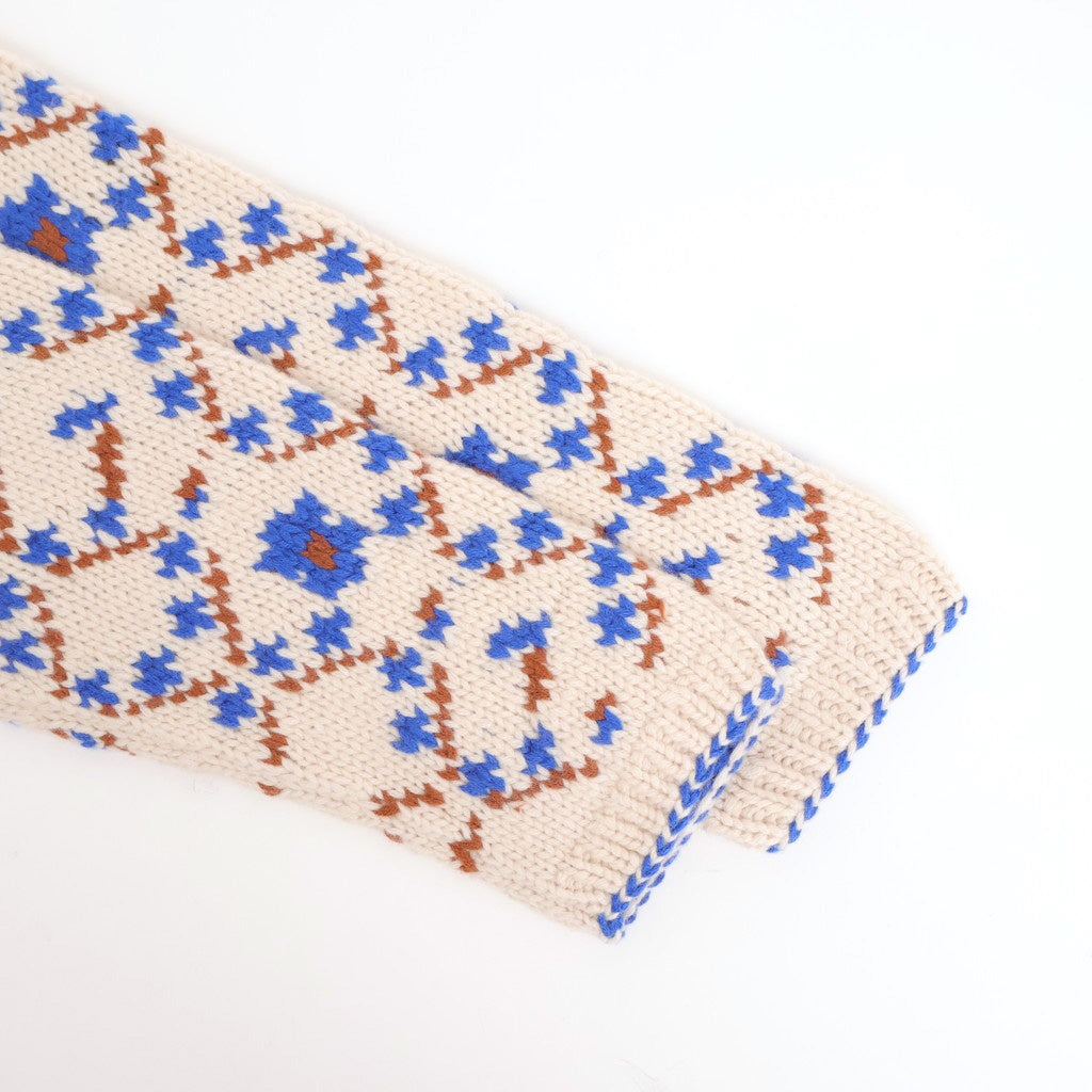 Panier de fleurs cardigan #blue [mdm02-12]