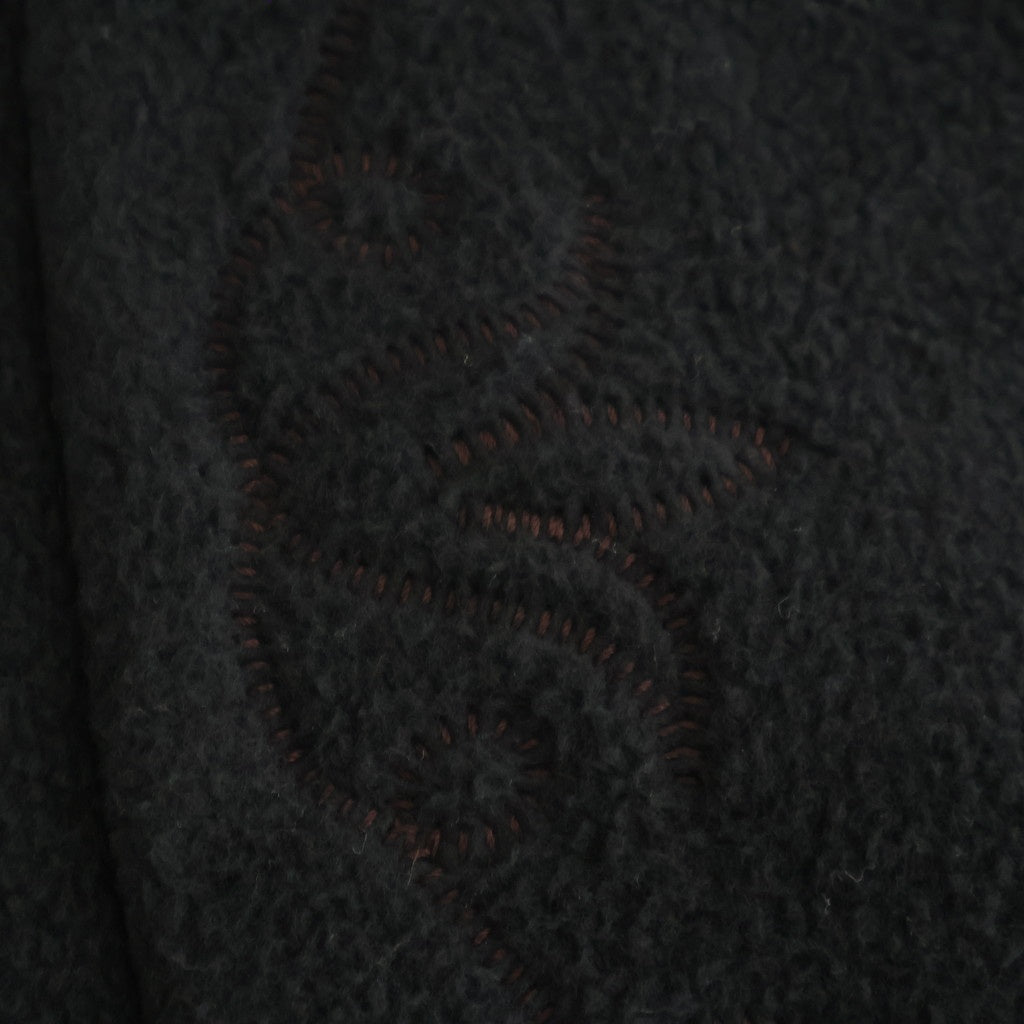 幻の花 Embroidery cocoon jacket #black [TLF-126-jk001-nc]