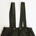季節の夜 Poet suspender trousers #Moss green [TLF-225-pa003-Ldb]