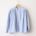 リネンストライプシャーリングBL #ブルーリネンストライプ [UT241BL045]