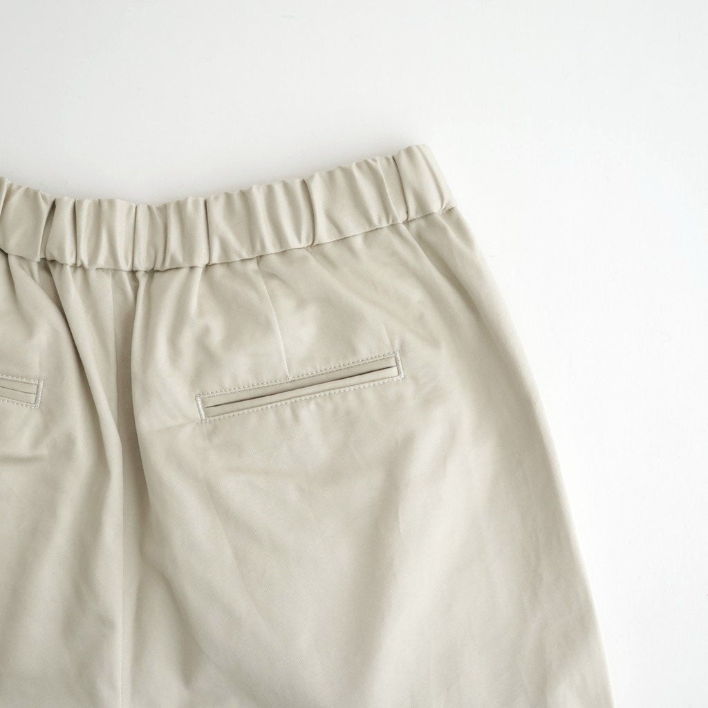 WEST POINT 2TUCK TAPERED EASY PANTS #9200 MILKY.GREY [GNMDS2501WP]