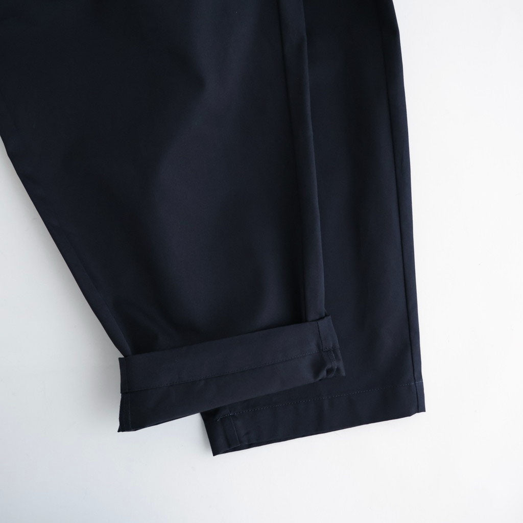 WEST POINT 2TUCK TAPERED EASY PANTS #3900 NAVY [GNMDS2501WP]